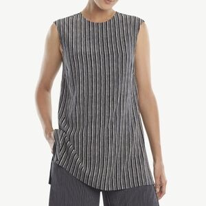 MM Lafleur The Neil Top Black and White Thick Stripe